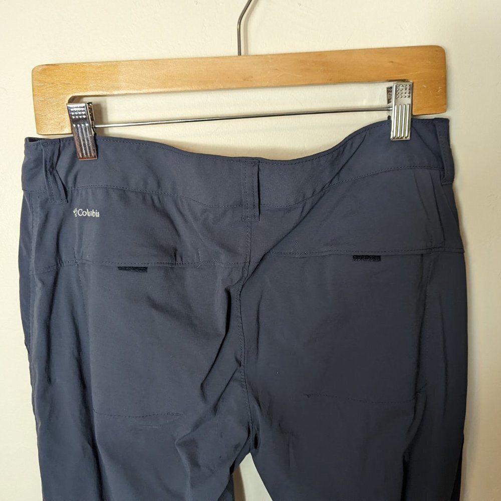 Columbia Omni Shield Advanced Repellency Pants Zippered Pockets Grey - Picture 3 of 9